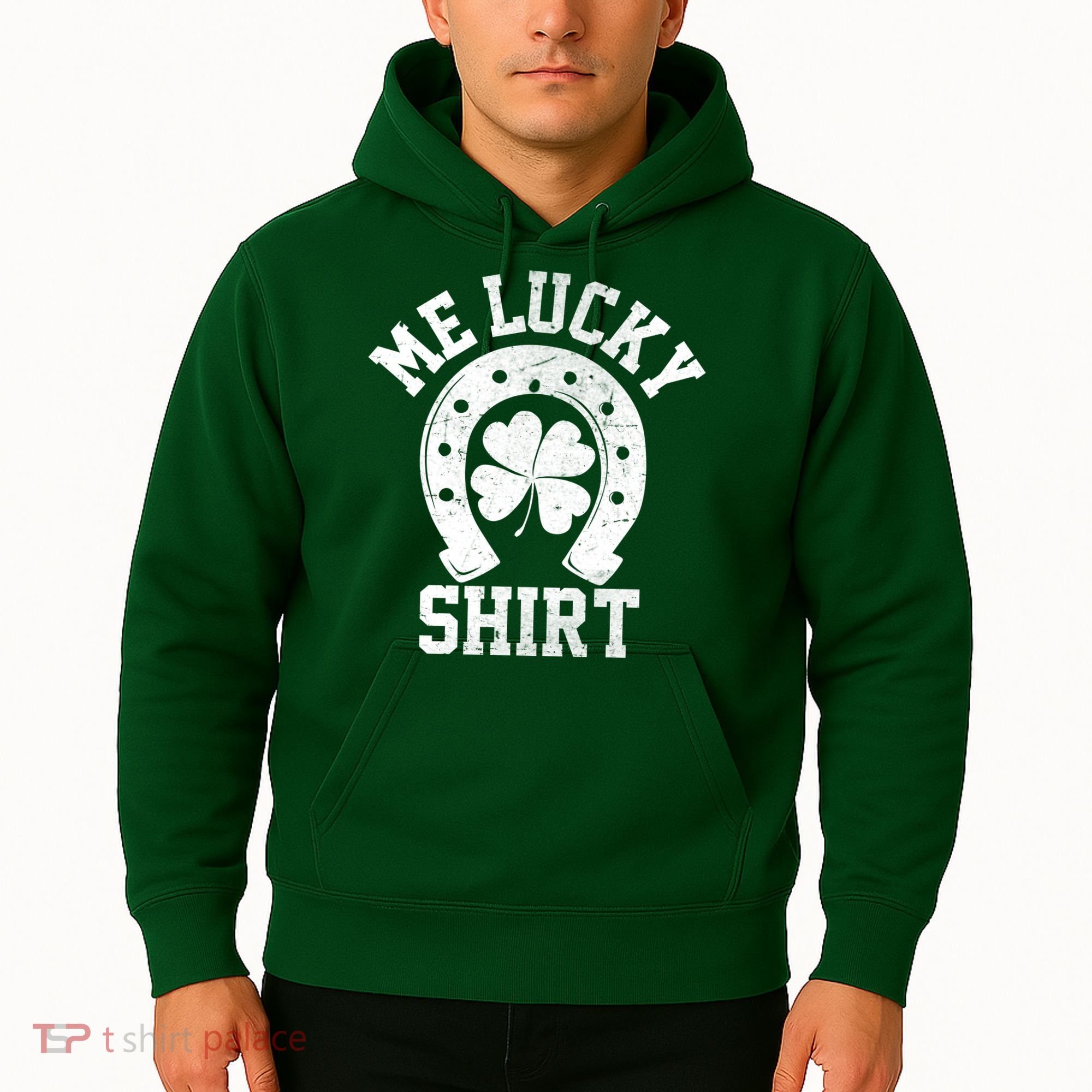 Me Lucky Shirt Horseshoe Hoodie