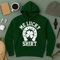 Me Lucky Shirt Horseshoe Hoodie thumb 3