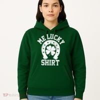 Me Lucky Shirt Horseshoe Hoodie thumb 5