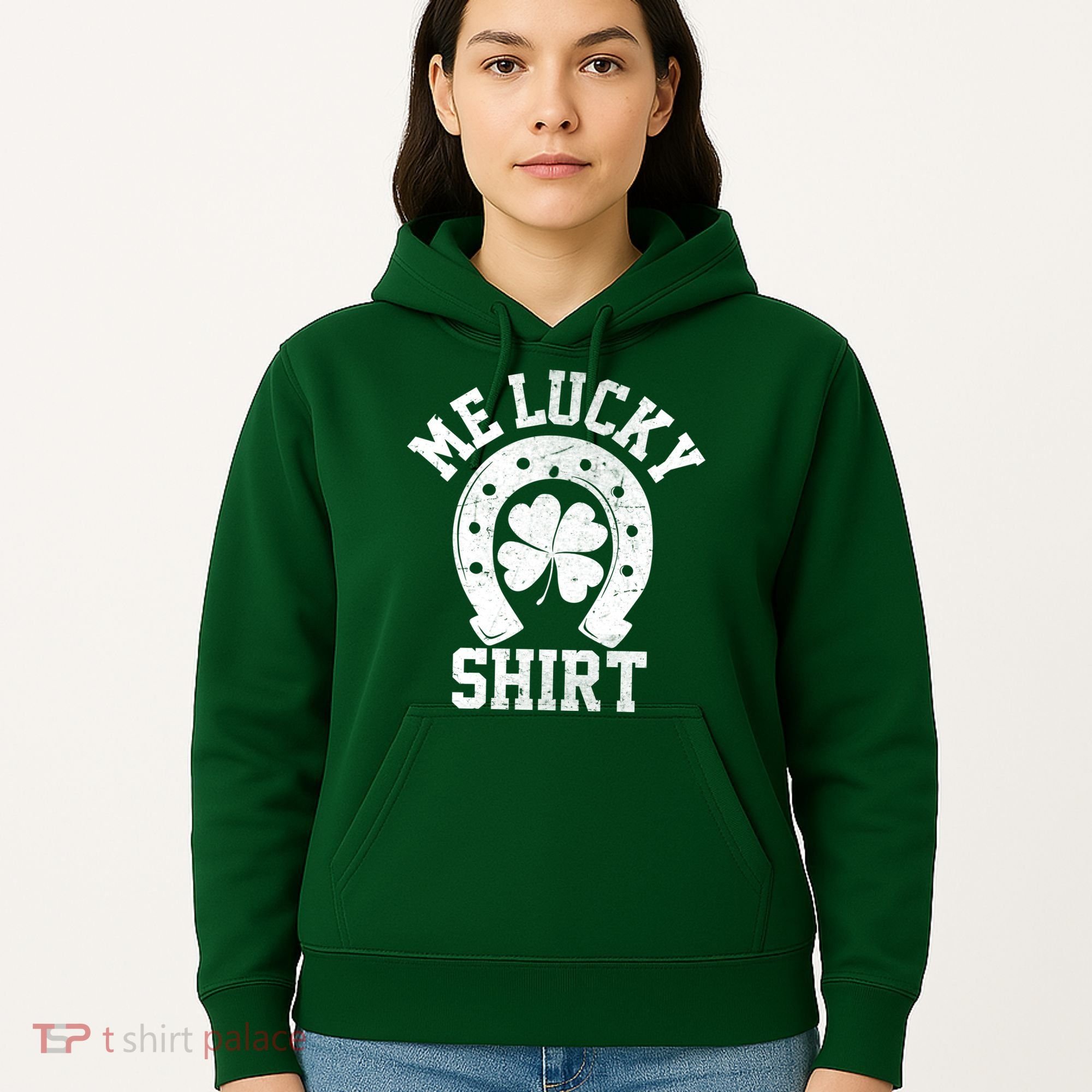 Me Lucky Shirt Horseshoe Hoodie