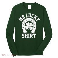 Me Lucky Shirt Horseshoe Long Sleeve Shirt thumb 0