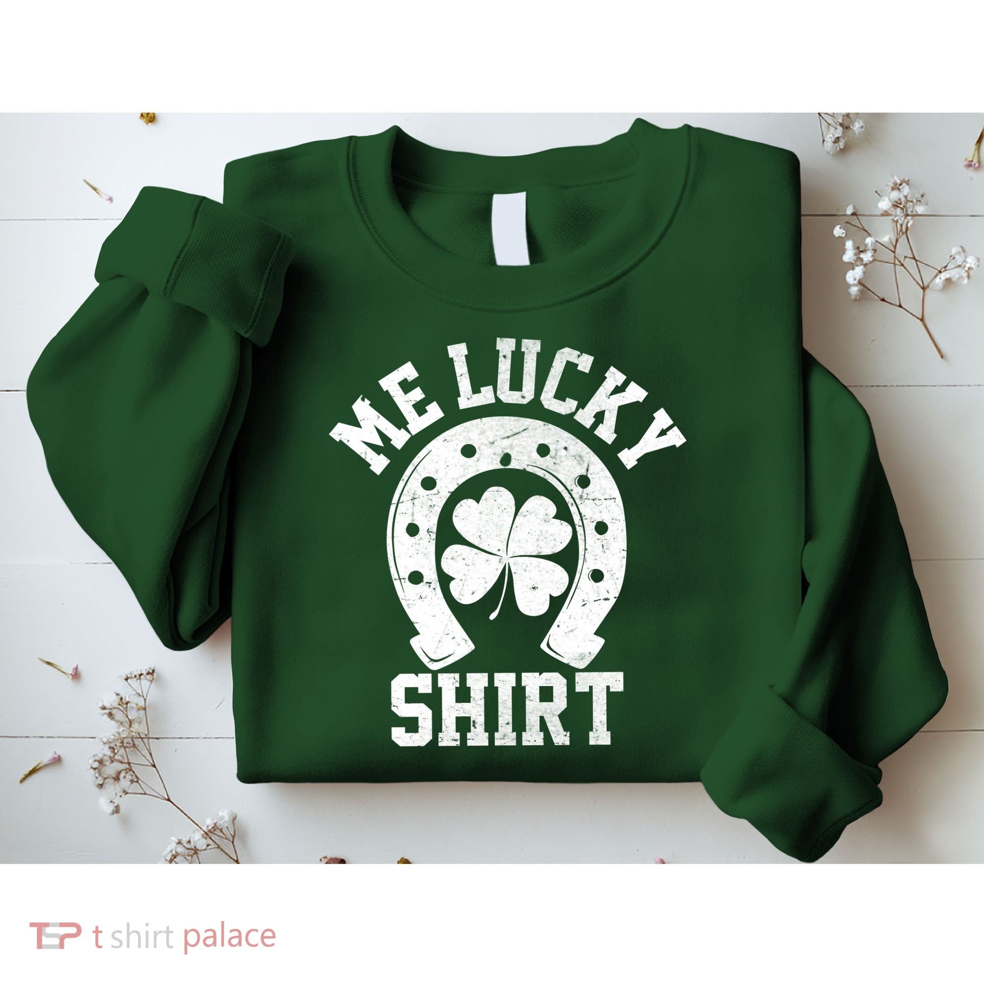 Me Lucky Shirt Horseshoe Sweatshirt
