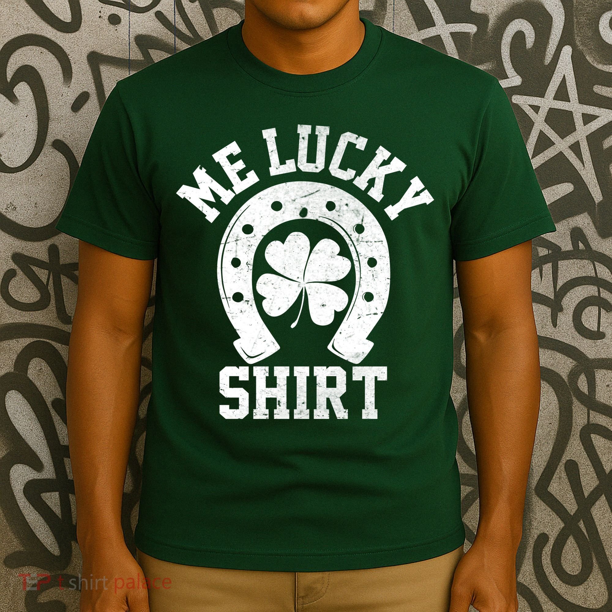 Me Lucky Shirt Horseshoe T-Shirt