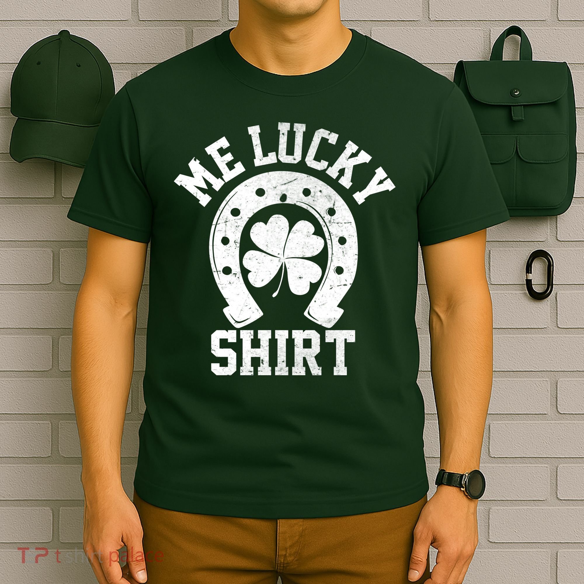 Me Lucky Shirt Horseshoe T-Shirt