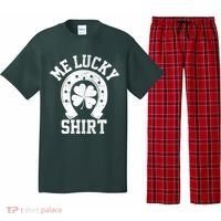 Me Lucky Shirt Horseshoe Pajama Set thumb 0