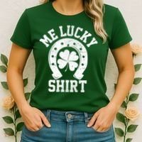 Me Lucky Shirt Horseshoe Women's T-Shirt thumb 2