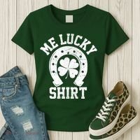 Me Lucky Shirt Horseshoe Women's T-Shirt thumb 3