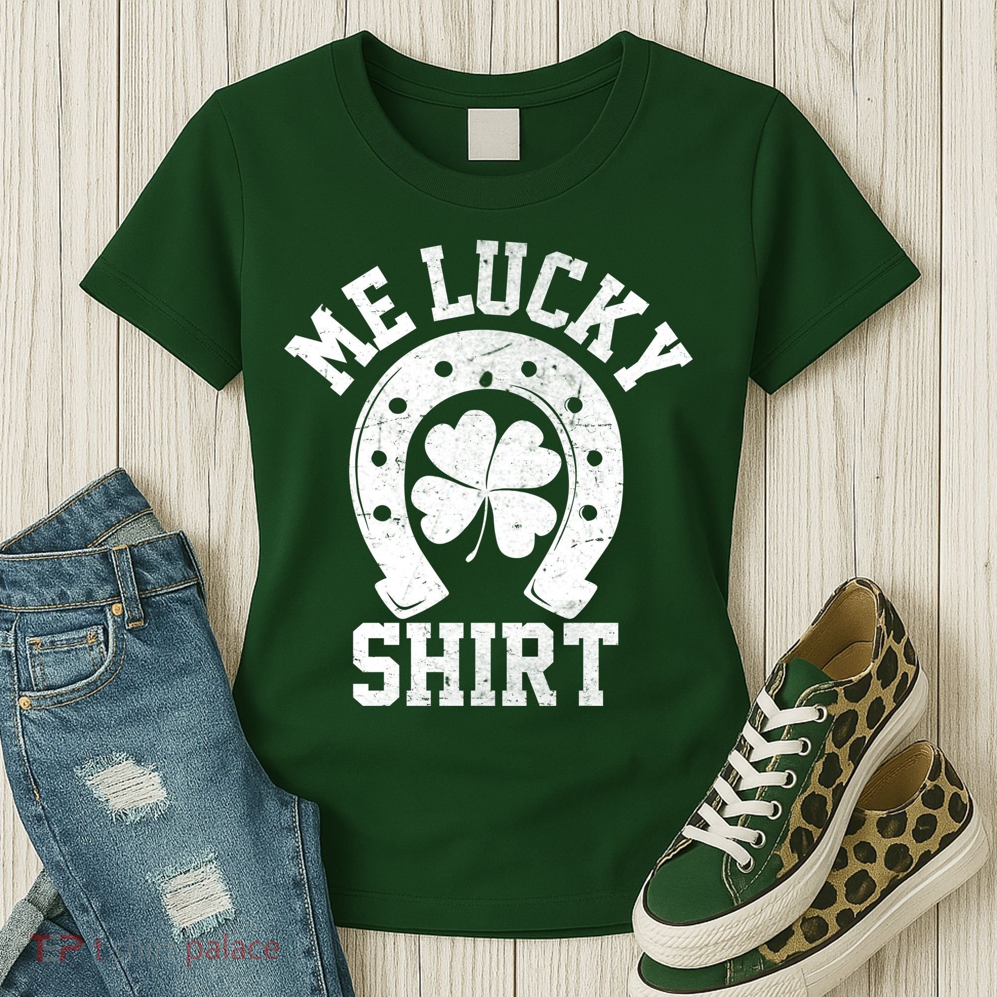 Me Lucky Shirt Horseshoe Women's T-Shirt