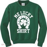 Me Lucky Shirt Horseshoe Kids Sweatshirt thumb 0