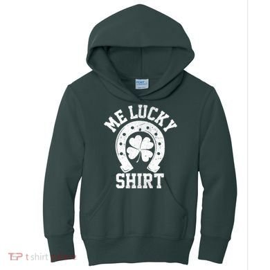 Me Lucky Shirt Horseshoe Kids Hoodie