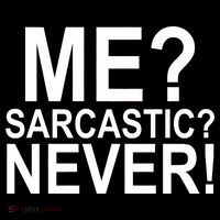 Me Sarcastic Never Funny Long Sleeve Shirt thumb 2
