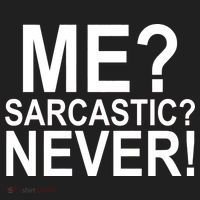 Me Sarcastic Never Funny Tumbler thumb 3