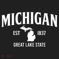 Michigan Est 1837 Great Lake State MI Pride USA Tumbler thumb 3