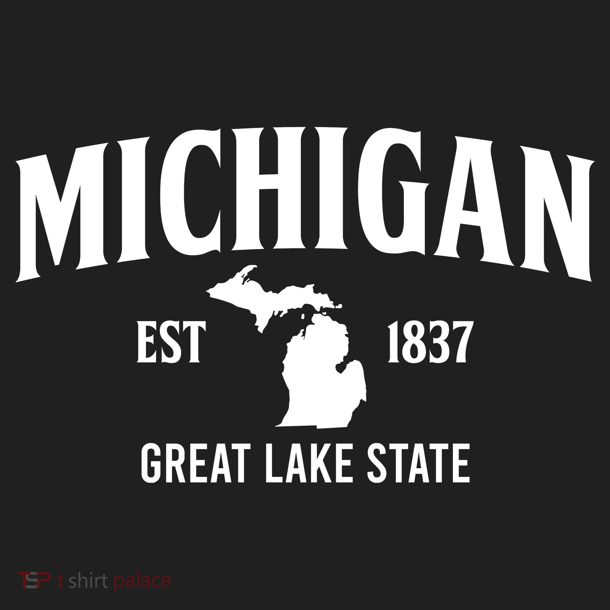 Michigan Est 1837 Great Lake State MI Pride USA Tumbler