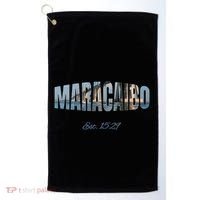 Maracaibo Est. 1529 Venezuela Novelty Gift Golf Towel thumb 0