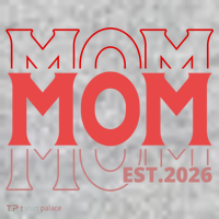 Mama Est. 2026 Expect Baby New Mom Mothers Day Sweatshirt thumb 2