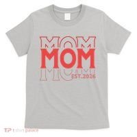 Mama Est. 2026 Expect Baby New Mom Mothers Day T-Shirt thumb 0