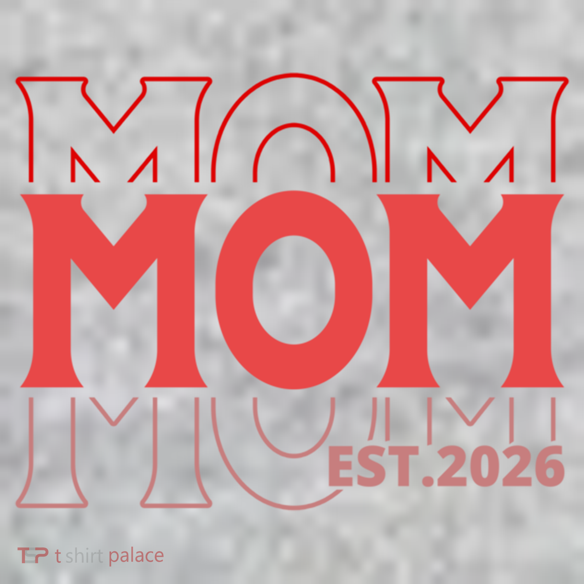 Mama Est. 2026 Expect Baby New Mom Mothers Day T-Shirt