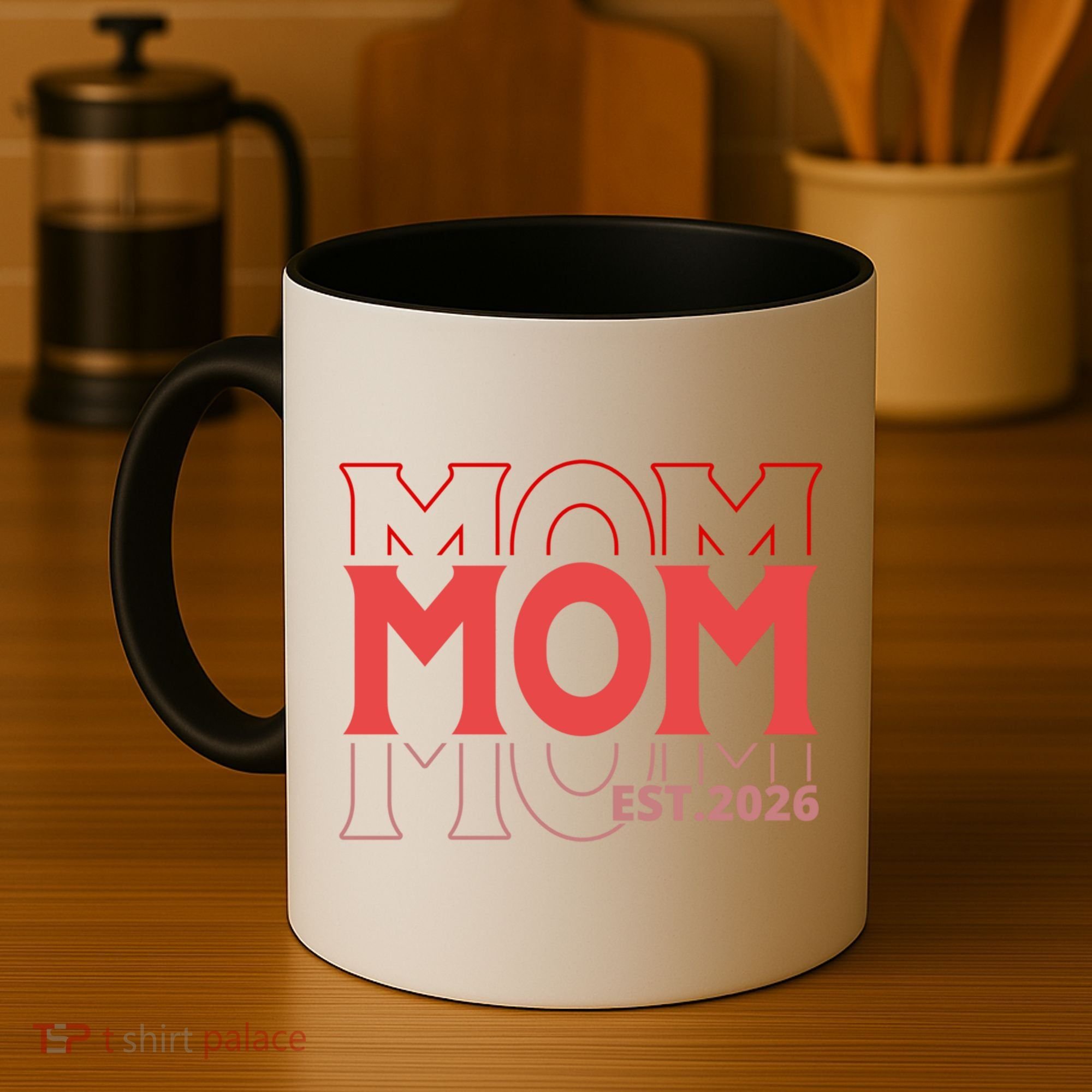 Mama Est. 2026 Expect Baby New Mom Mothers Day Coffee Mug