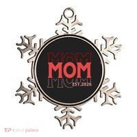 Mama Est. 2026 Expect Baby New Mom Mothers Day Ornament thumb 0