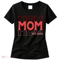 Mama Est. 2026 Expect Baby New Mom Mothers Day Women's T-Shirt thumb 0