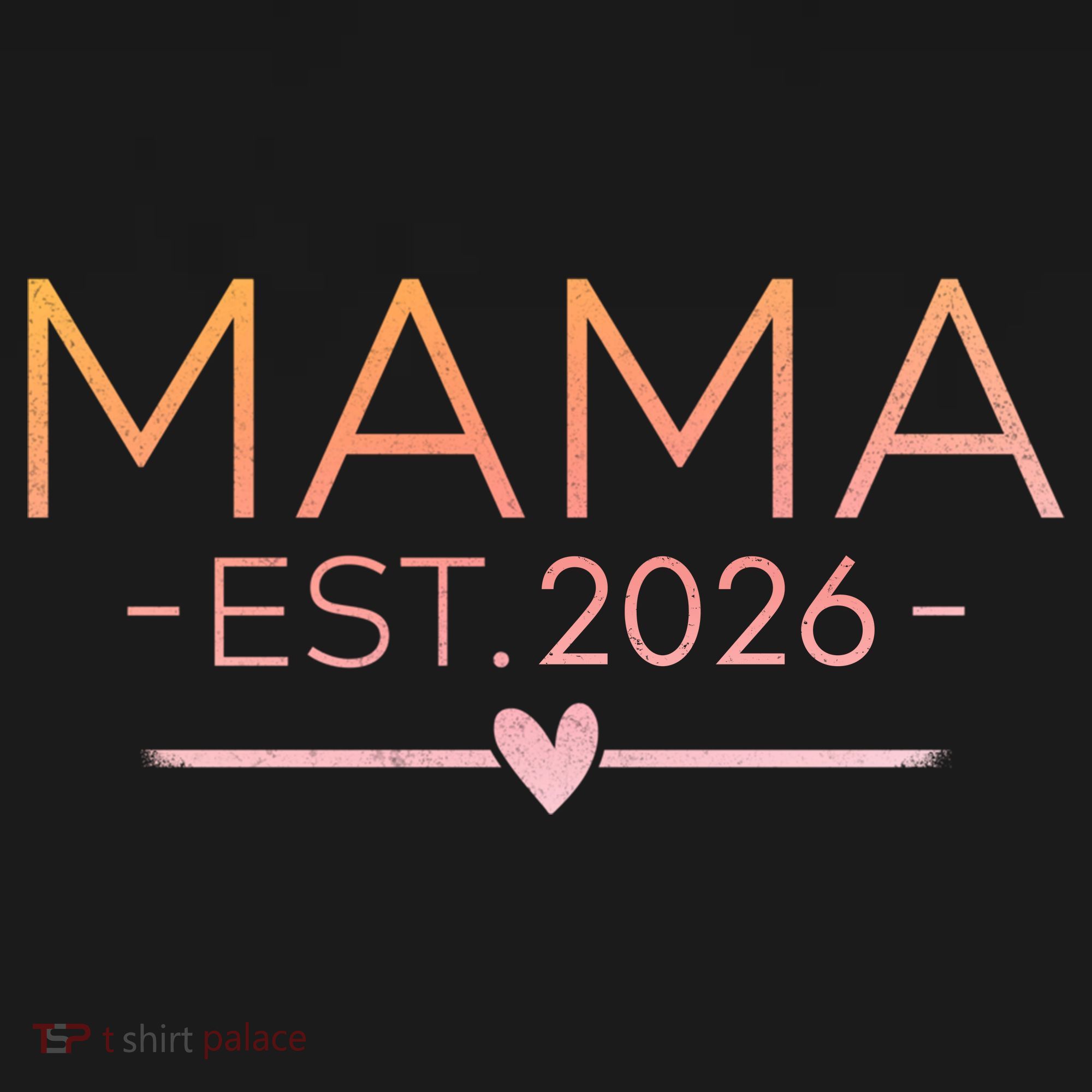 Mama EST 2026 New Baby Women's Hoodie