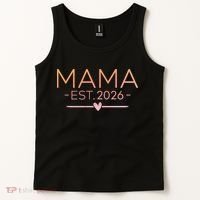 Mama EST 2026 New Baby Tank Top thumb 2