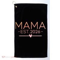 Mama EST 2026 New Baby Golf Towel thumb 0
