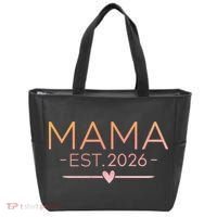 Mama EST 2026 New Baby Tote Bag thumb 0