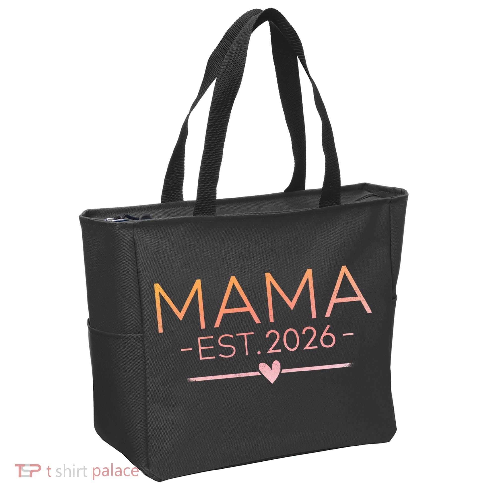 Mama EST 2026 New Baby Tote Bag