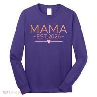 Mama EST 2026 New Baby Long Sleeve Shirt thumb 0