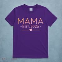 Mama EST 2026 New Baby T-Shirt thumb 5