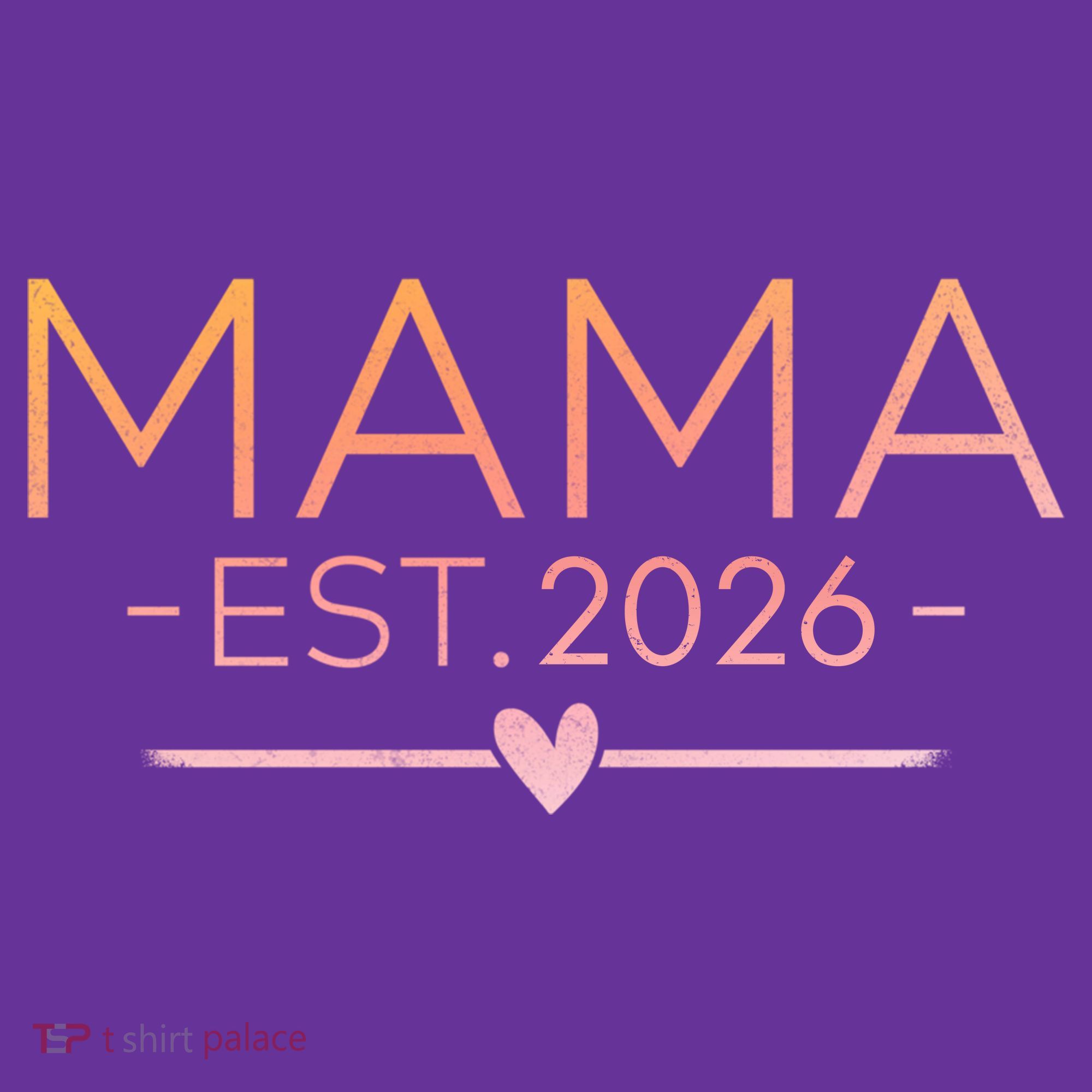 Mama EST 2026 New Baby Mousepad