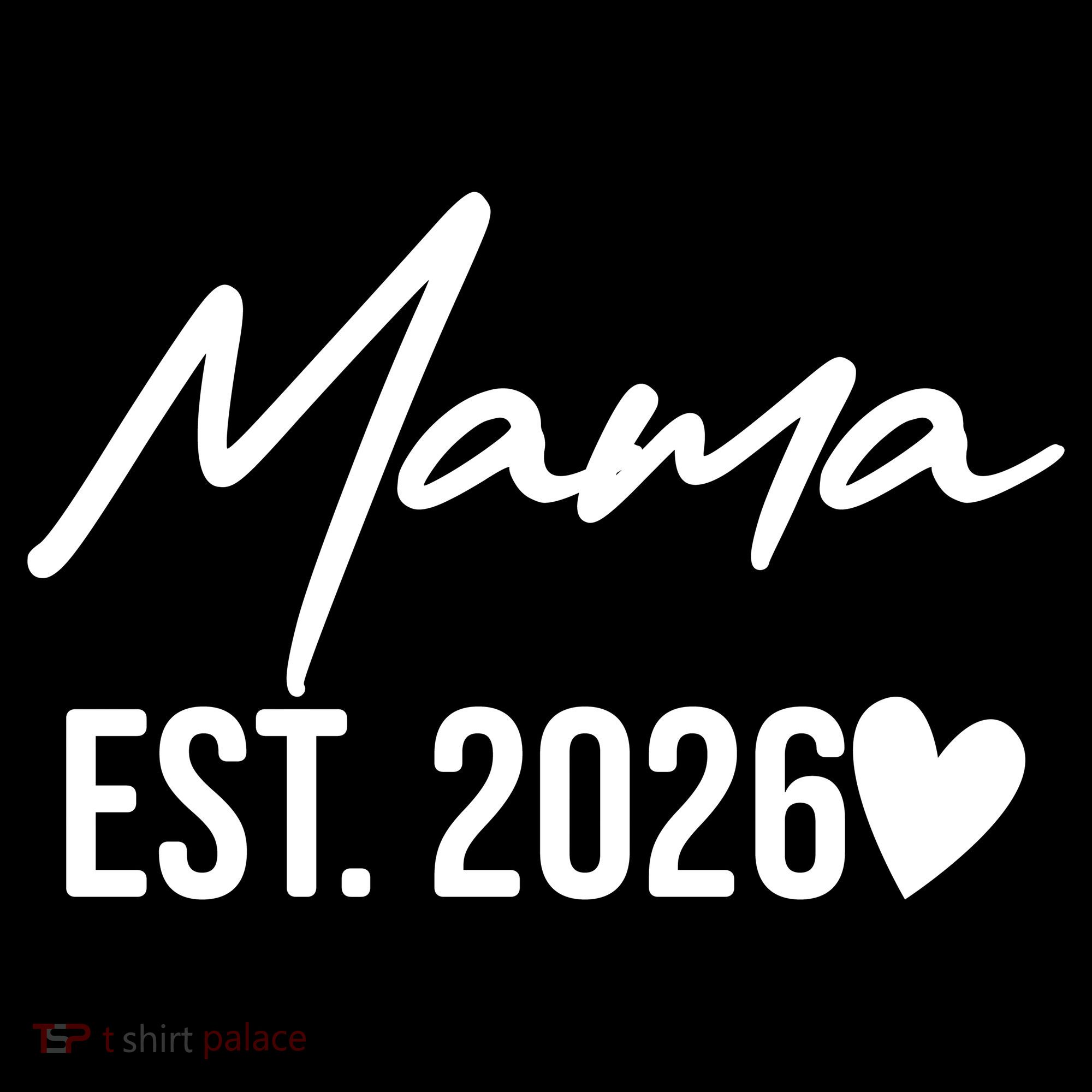 Mama EST 2026 Bucket Hat