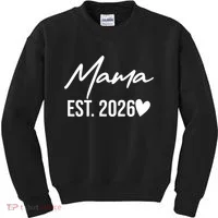 Mama EST 2026 Kids Sweatshirt thumb 0
