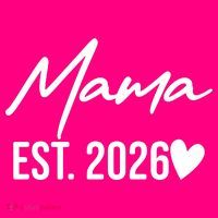 Mama EST 2026 USA-Made Doggie Bandana thumb 2