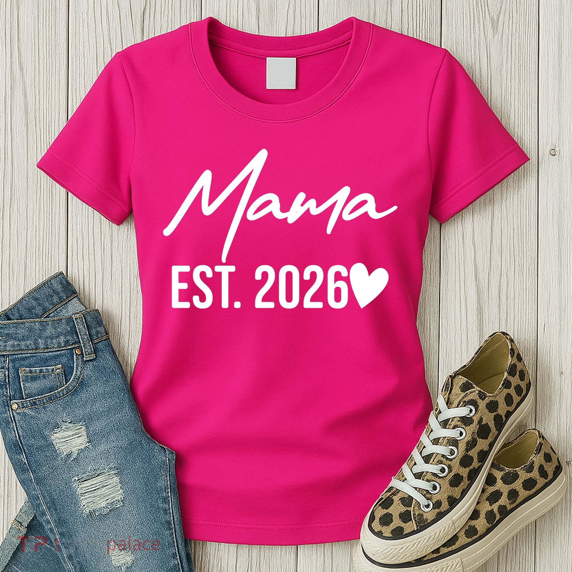 Mama EST 2026 Women's T-Shirt