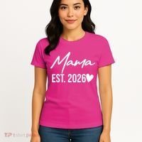 Mama EST 2026 Women's T-Shirt thumb 4
