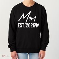 Mom EST 2026 Women's Sweatshirt thumb 0