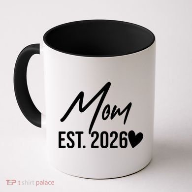 Mom EST 2026 Coffee Mug