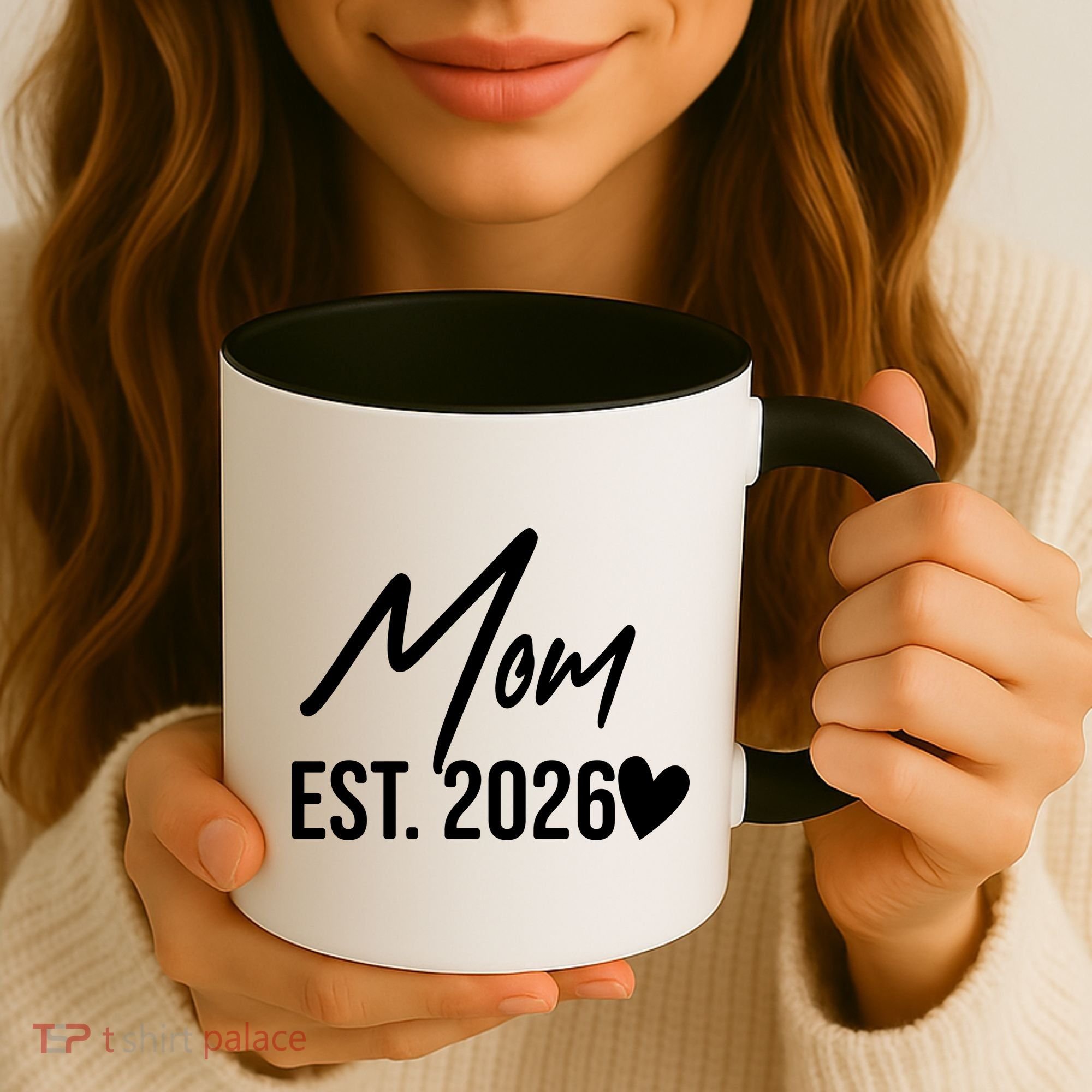 Mom EST 2026 Coffee Mug