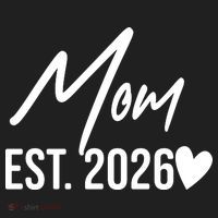 Mom EST 2026 Golf Towel thumb 3