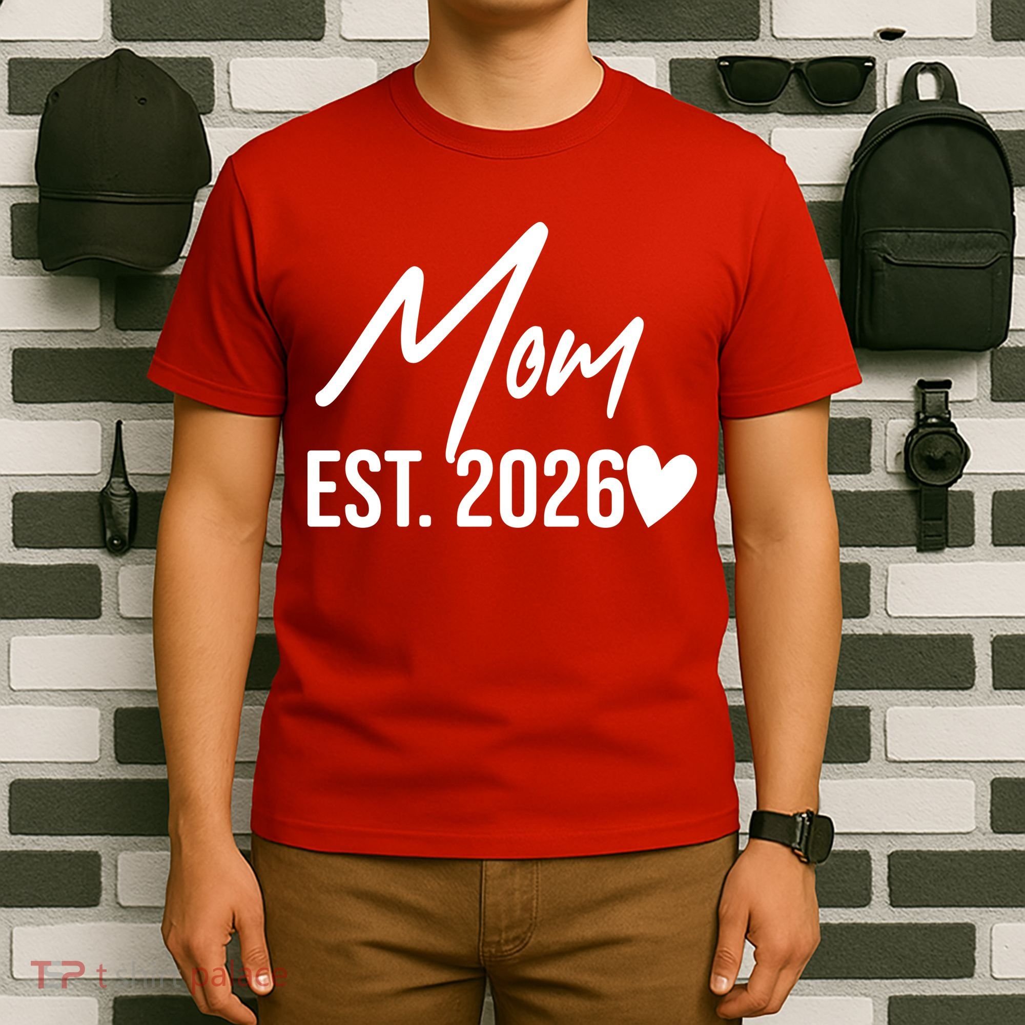 Mom EST 2026 T-Shirt