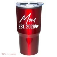 Mom EST 2026 Tumbler thumb 0