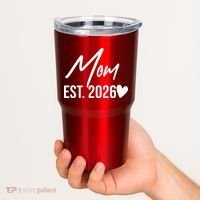 Mom EST 2026 Tumbler thumb 2