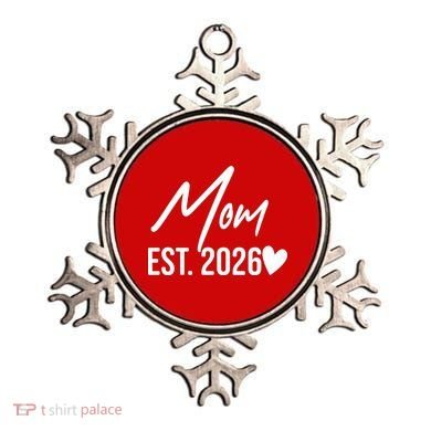 Mom EST 2026 Ornament