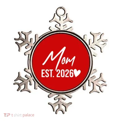 Mom EST 2026 Ornament