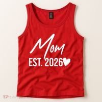 Mom EST 2026 Tank Top thumb 2