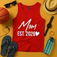 Mom EST 2026 Tank Top thumb 4
