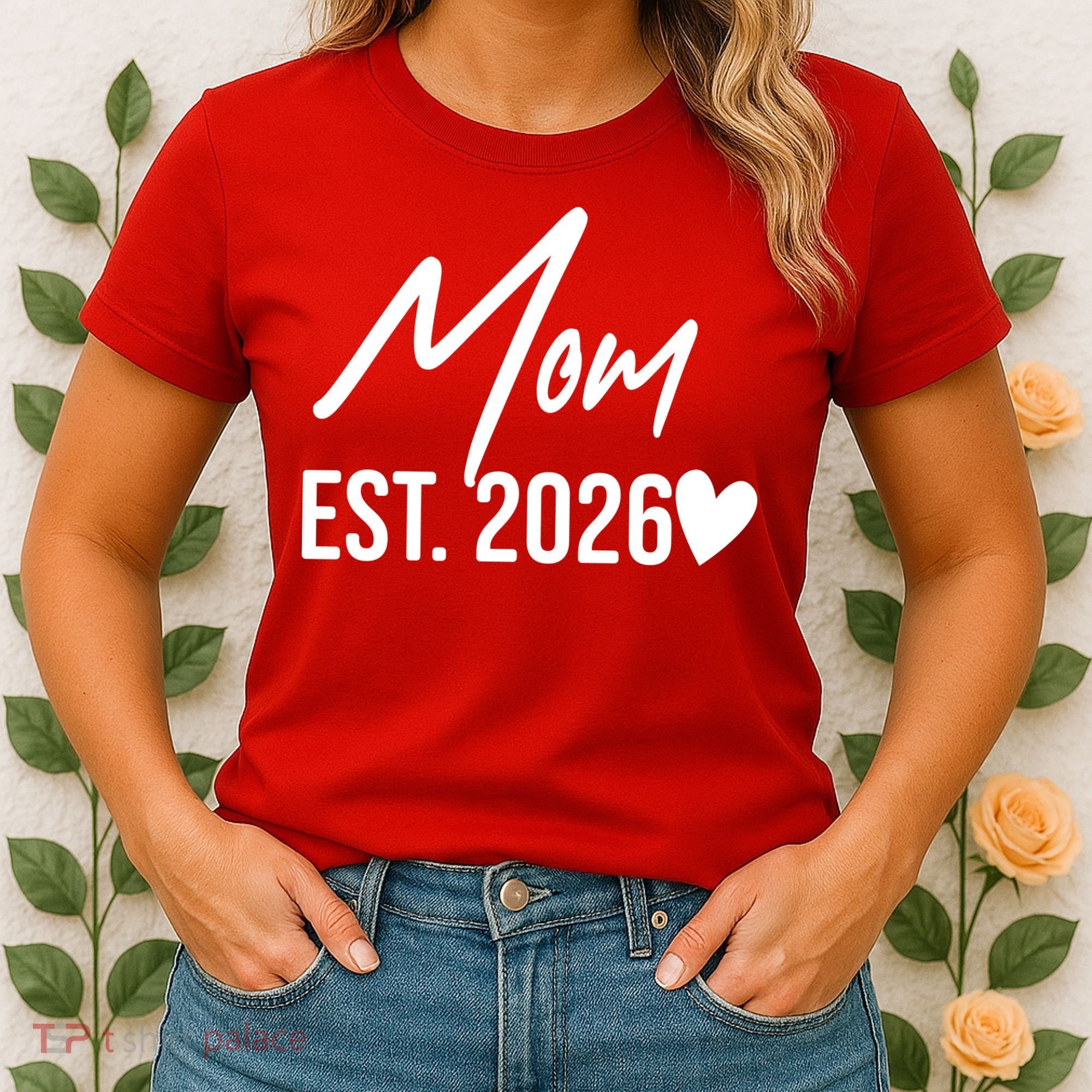 Mom EST 2026 Women's T-Shirt